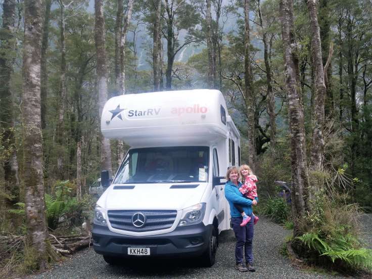 Family travel blog at Milford Sound