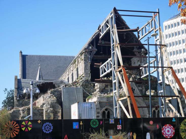 Round the world with my family at Christchurch Cathedral