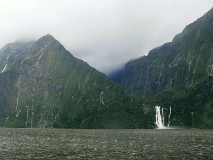 Family travel blog at Milford Sound