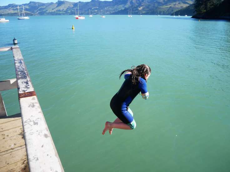 Round the world with my family at Corsair Bay